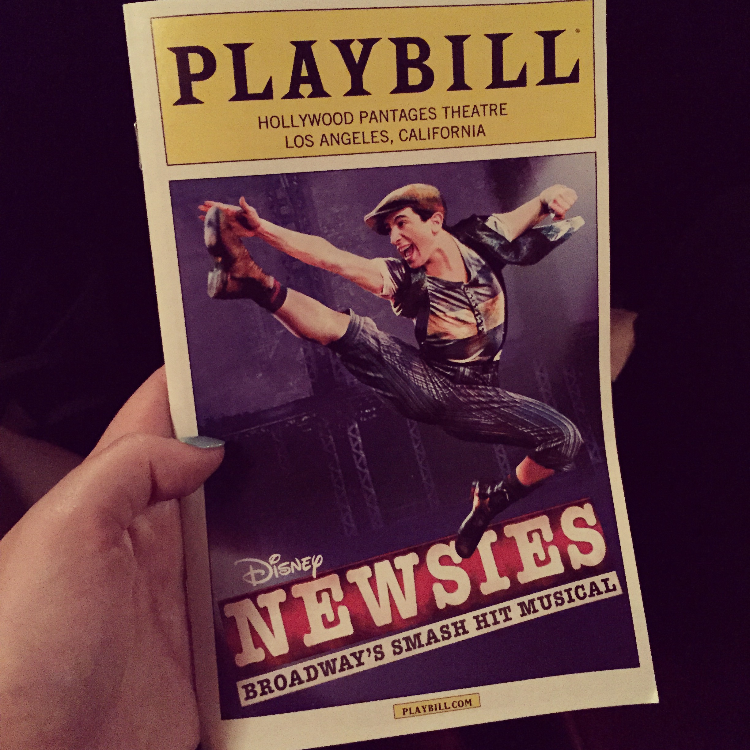 Theater Review Newsies At The Pantages On Stage Screen